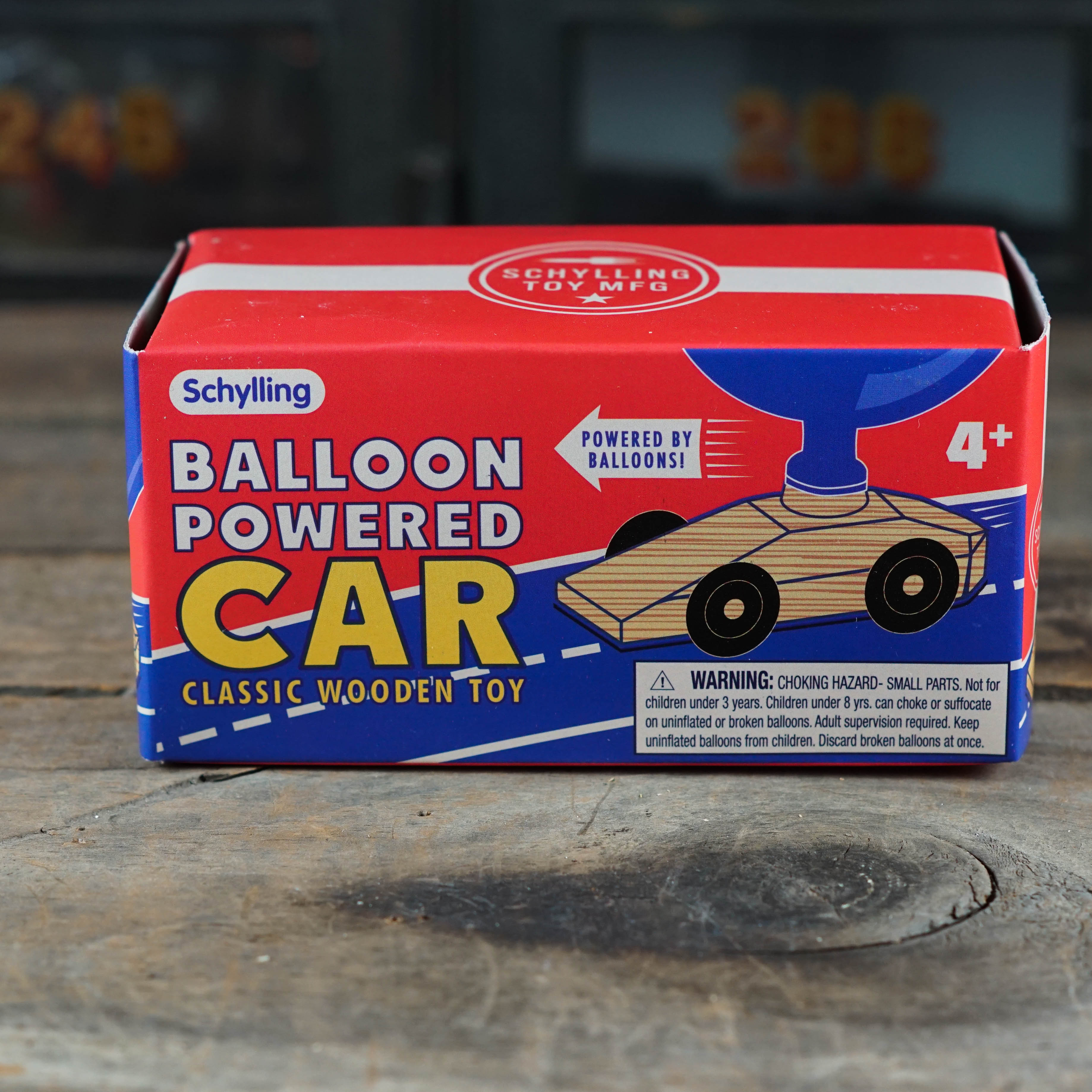 balloon powered toy car